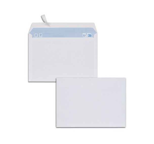 Enveloppe blanche 80g bande de protection - Gpv Everyday