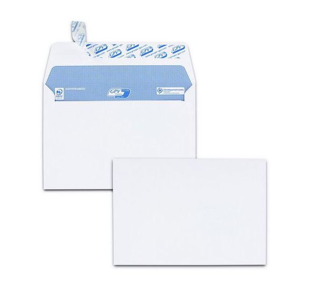 Enveloppe extra blanche 100 g/m² - Boîte 200 - GPV