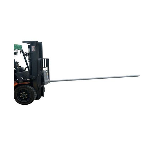 Eperon charge cylindrique sur tablier