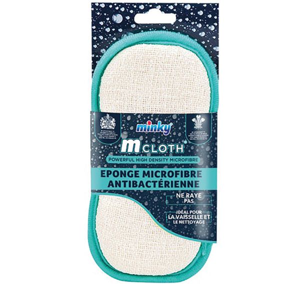 Eponge microfibre antibactérienne