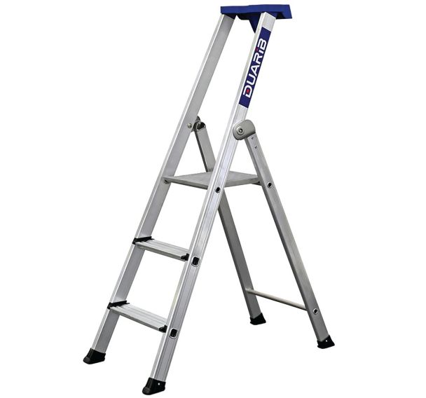 Escabeau PRO54 en alluminium - 3 à 8 marches - Duarib