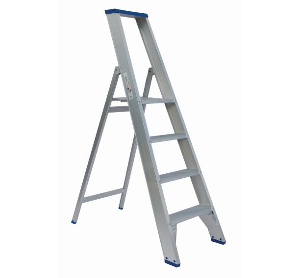 Escabeau industriel aluminium - Simple accès
