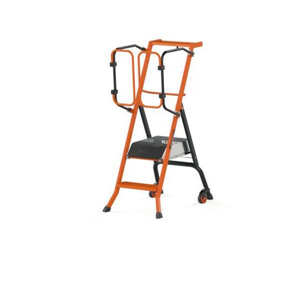 Escabeau sécurisé PIRL Gardia et portillon automatique - Mondelin