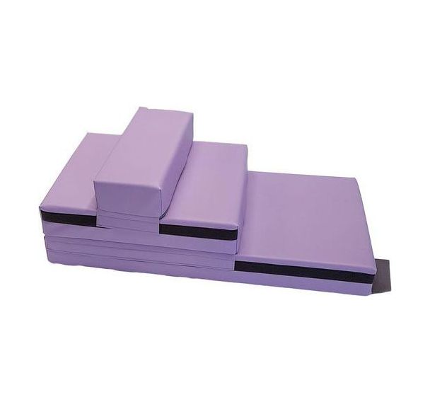 Escalier amovible 4 marches lilas