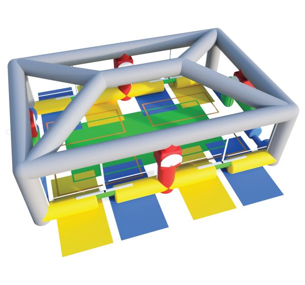 Espace multisports Pitch'One gonflable R10G