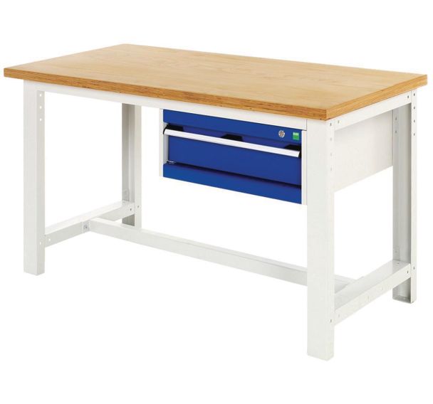 Établi Cubio à 1 tiroir - Largeur 150 cm - Multiplis