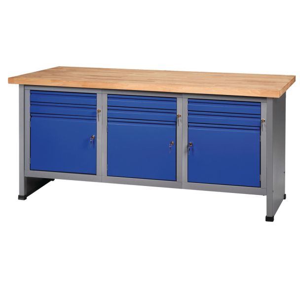 Établi FK 184 avec caisson et tiroirs - Küpper