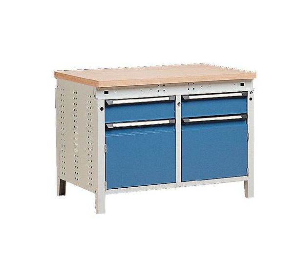 Établi Function 115 avec tiroirs et caissons