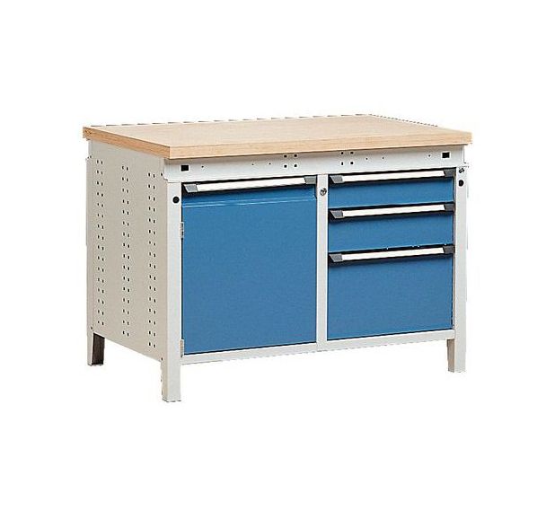 Établi Function 115 avec tiroirs et caissons