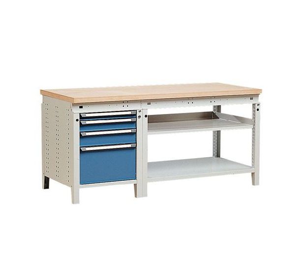 Établi Function 175 avec tiroirs et tablettes