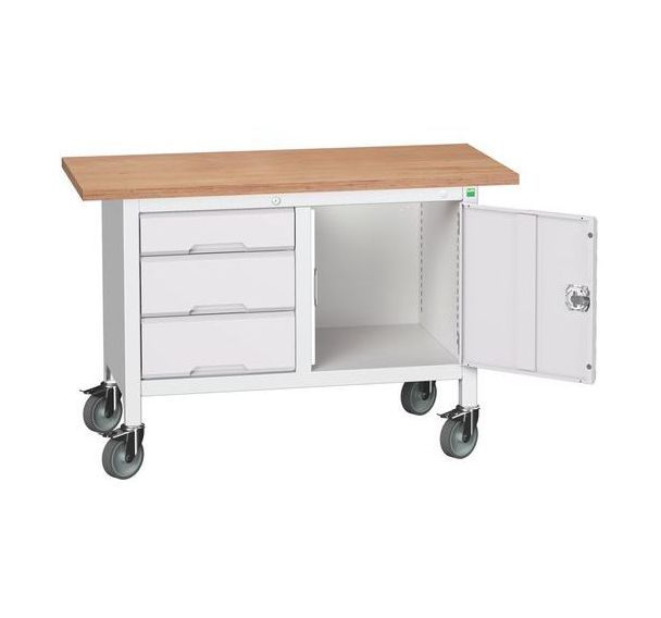 Etabli Monobloc Roulant Verso1250x600 M4 - Bott
