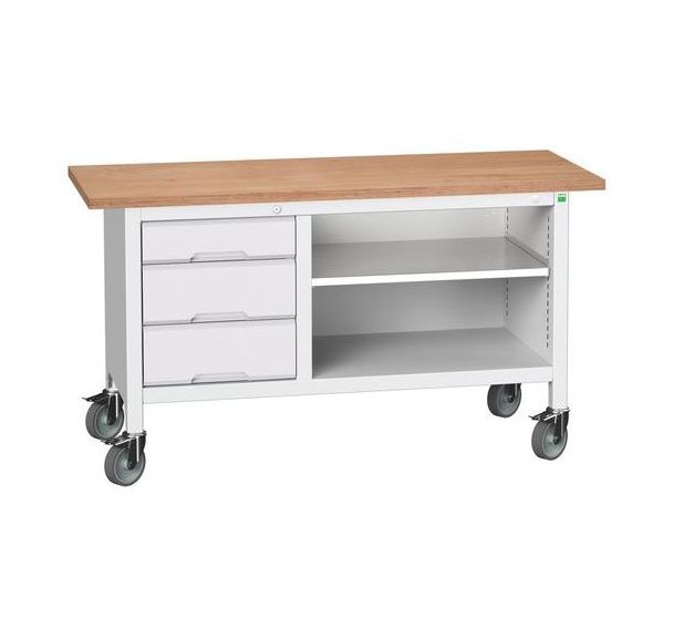 Etabli Monobloc Roulant Verso1500x600 M12 - Bott