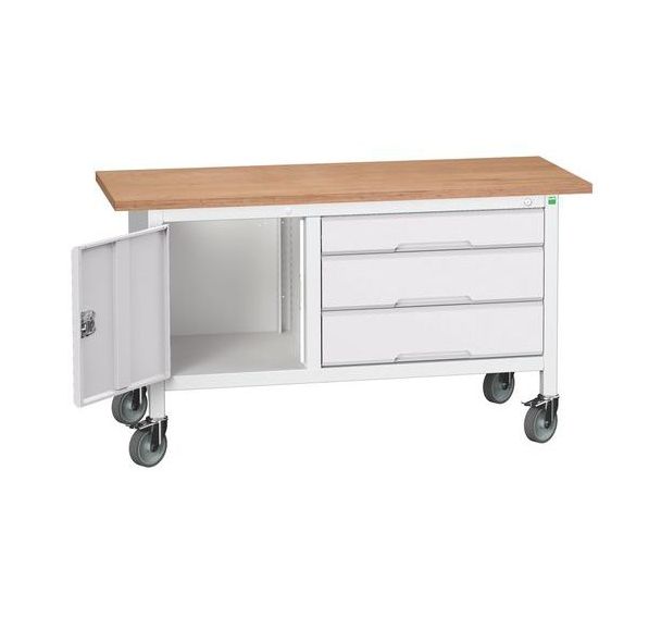 Etabli Monobloc Roulant Verso1500x600 M14 - Bott