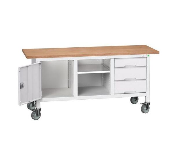 Etabli Monobloc Roulant Verso1750x600 M20 - Bott