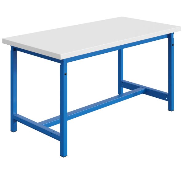 Etabli PTH plateau mélaminé 38mm réglable par crémaillère - SOFAME