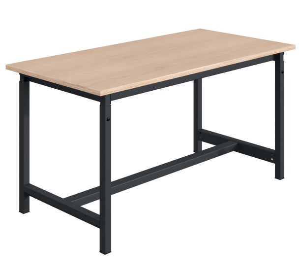 Etabli PTH plateau multiplis 40mm réglable crémaillère L2000 - SOFAME