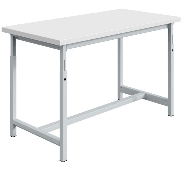 Etabli PTH plateau stratifié 40mm réglable par crémaillère - SOFAME