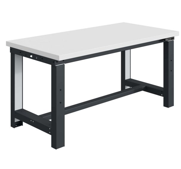Etabli SI plateau mélaminé 28mm réglable électriquement L1800 - Sofame