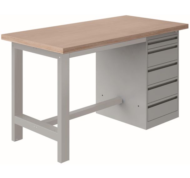 Etabli SI plateau multiplis 40mm avec coffre - Sofame