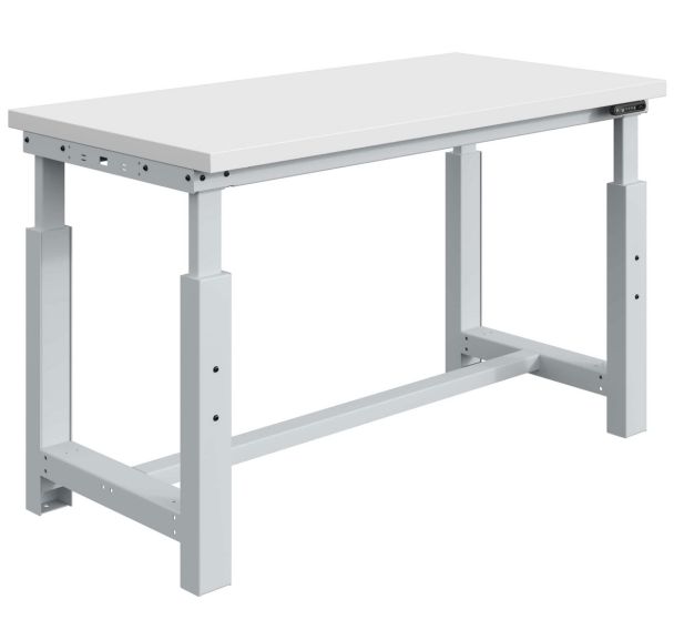 Etabli SI plateau stratifié 40mm réglables électriquement - Sofame
