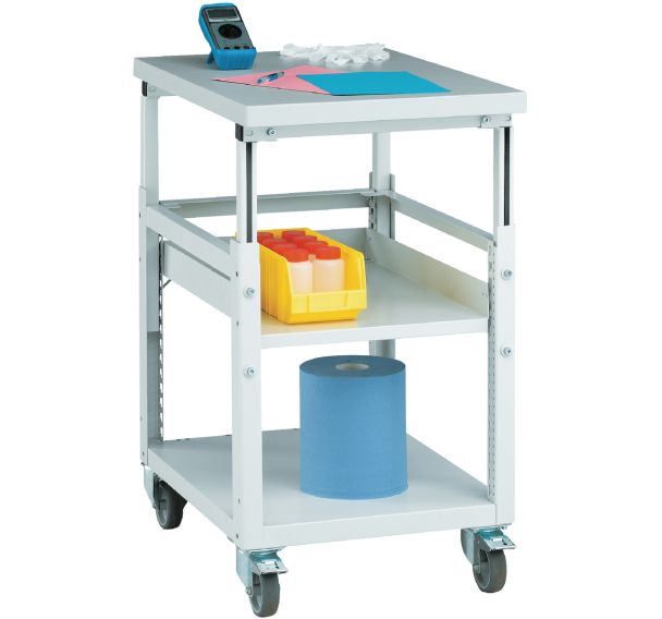 Établi mobile Ergo - 2 tablettes