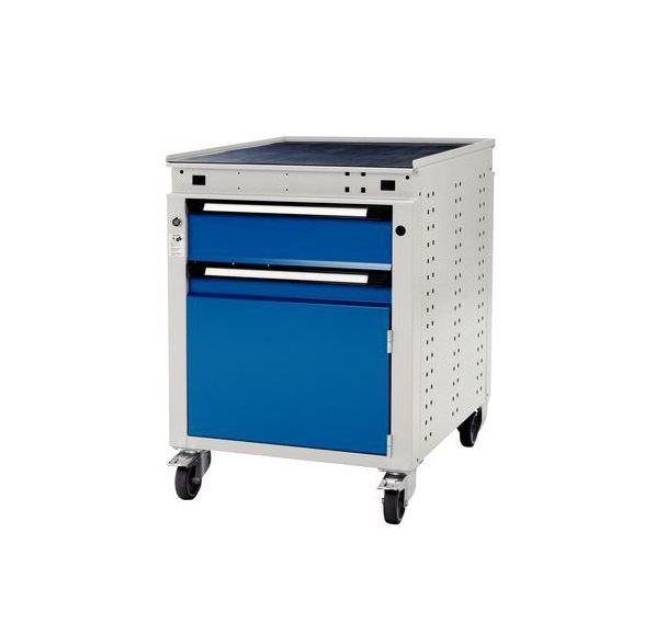 Établi mobile Function 60 - 1 tiroir, 1 armoire