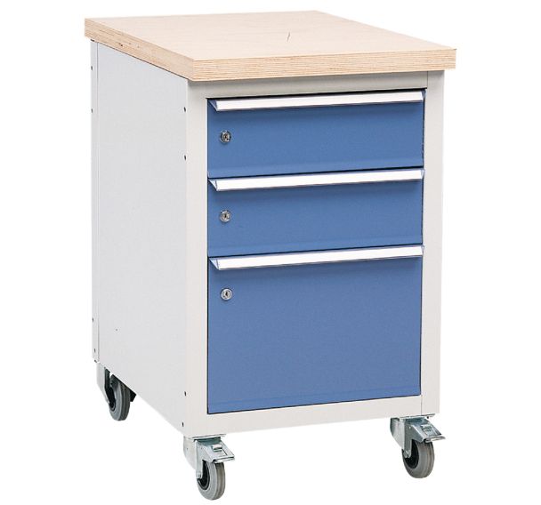 Établi mobile Modul - 3 tiroirs