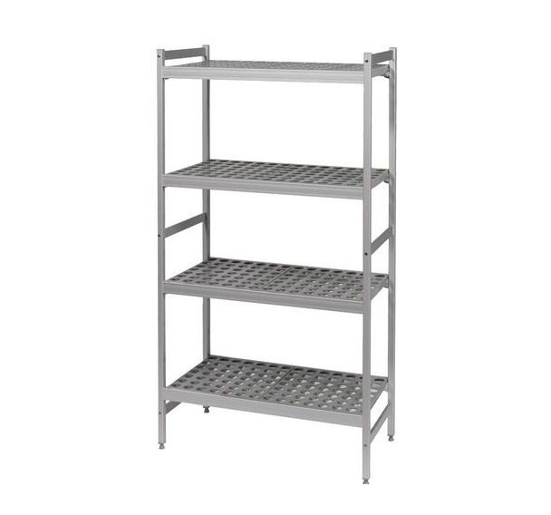 Étagère 4 niveaux en aluminium - Gilac