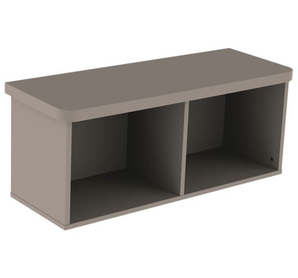 Etagère mélaminé pour buffet 2P Danaé Signature plateau stratifié Mobidecor
