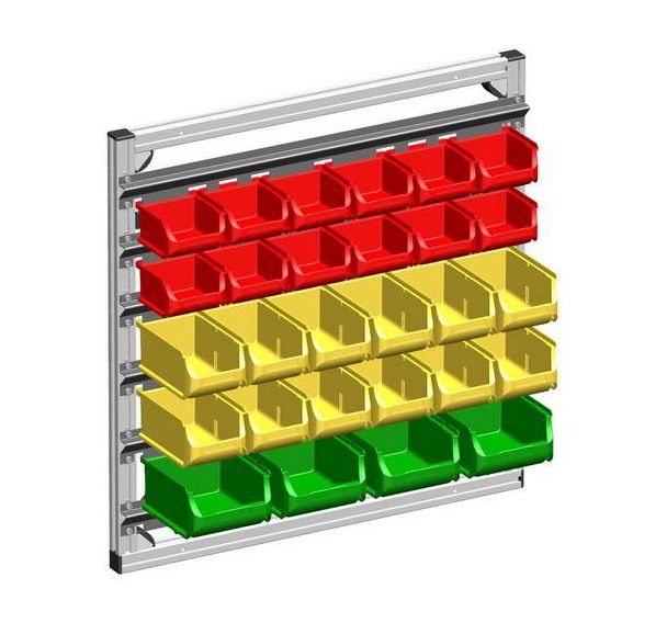Etagère murale équipée de bacs ProPlus Depot-L WN 28