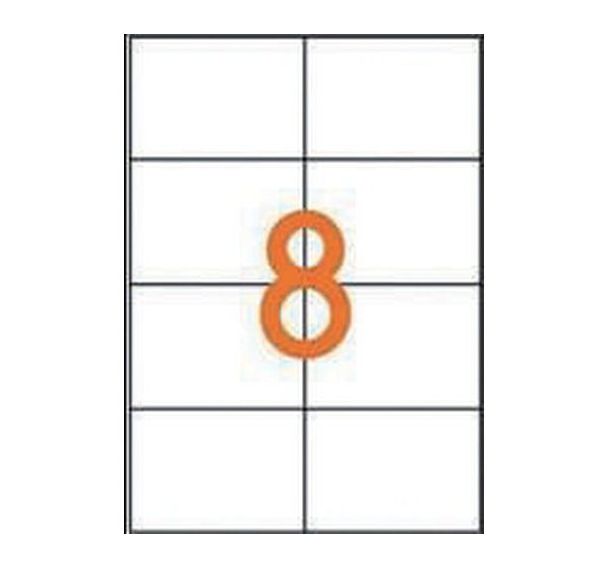 Étiquette 105x74 mm (Boîte de 800)