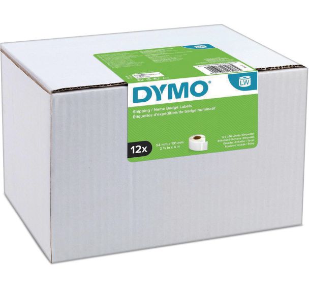 Étiquette adhésive expédition/badge papier blanc LabelWriter - Dymo