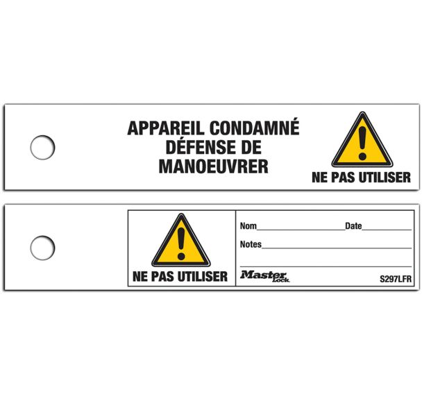 Étiquette de consignation