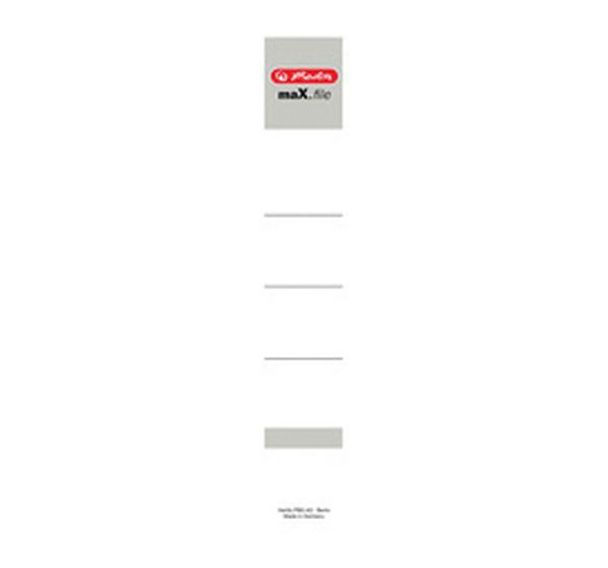 Etiquette de dos pour classeur maX.file