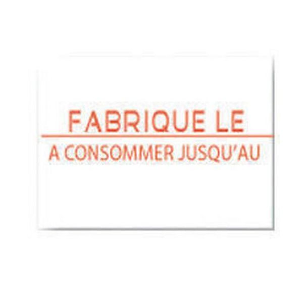 Étiquette pour étiqueteuse numérique - Lot de 8 rouleaux