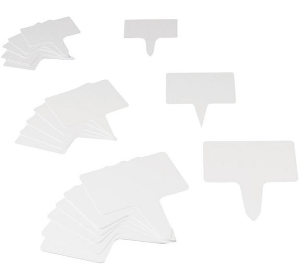 Étiquette rectangle à pique - Lot de 10 - Matfer
