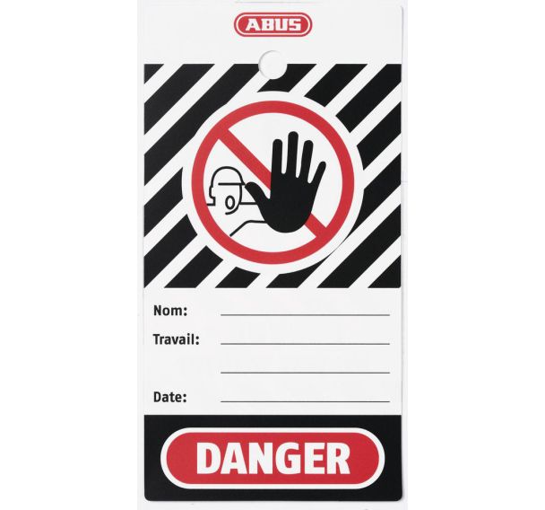 Etiquettes de consignation - DANGER - 76 mm x 146 mm