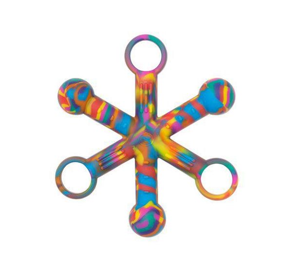 Etoile à mastiquer multicolore Chewigem