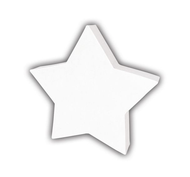 Etoile pleine 20,5cm (Lot de 6)