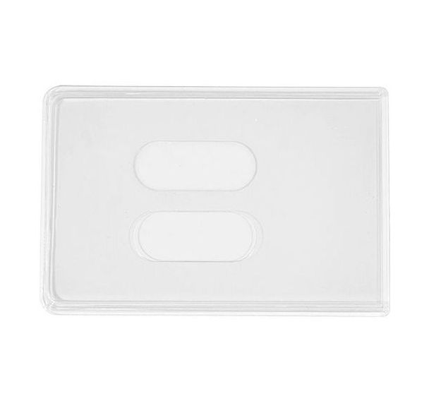 Etui-carte PVC pour 2 cartes
