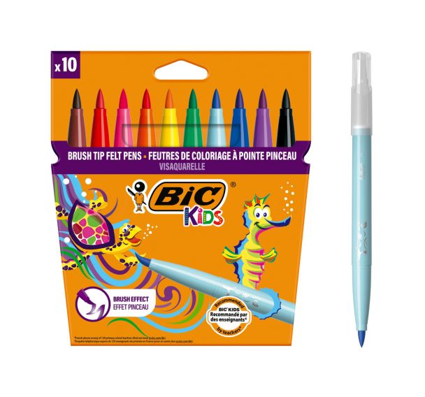 Etui 10 feutres visaquarelle Bic