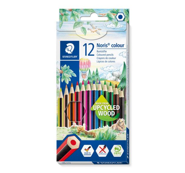 Etui 12 crayons couleurs Noris Colour Staedtler
