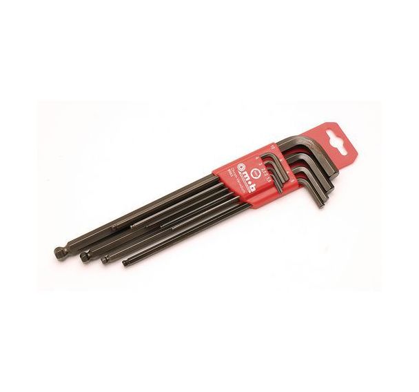 Etui 9 clés mâles hex exlg spher. crv