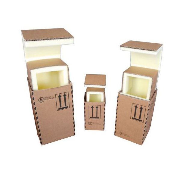 Étui d'expédition carton Sécuripack - Intérieur mousse
