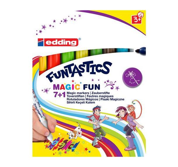 Etui de 8 feutres de coloriage magiques