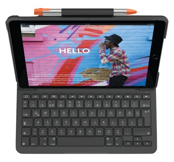 Etui pour tablette avec clavier Slim Folio - Logitech