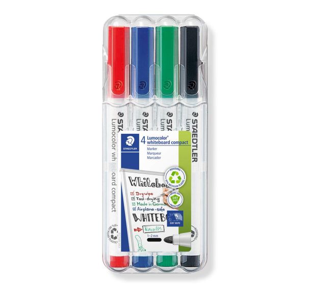 Etui rigide 4 marqueurs compact
