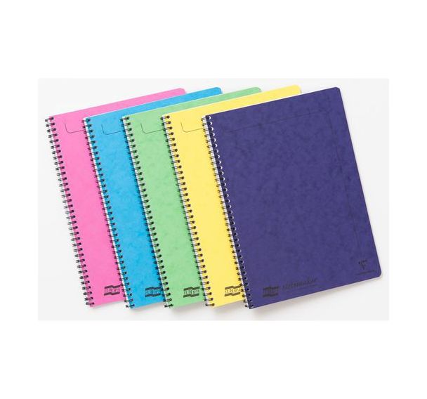 Europa A4 Notemaker reliure intégrale assortiment C 21x29,7cm 120p détachligné