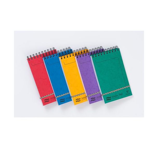 Europa Major Pad reliure intégrale assortiment A 20,2x12,7cm 300p lignélivré en boîte prêt-à-vendre