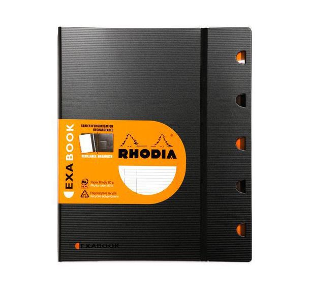 Exabook rechargeable intégral A4+, ligné+marge+cadre